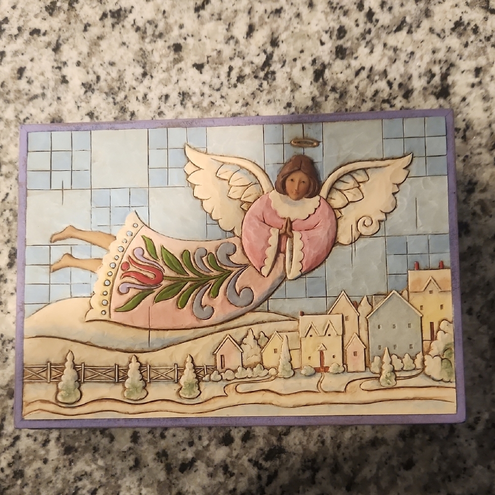 Jim Shore Music Makes The Season Merry Box And 3 Angels